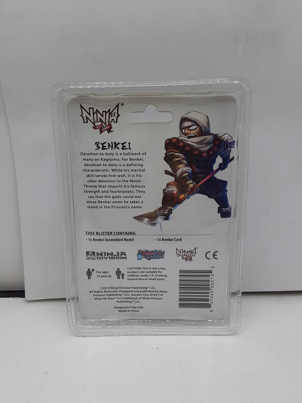 Ninja All Stars Benkei Ninja Division Soda Pop Miniatures