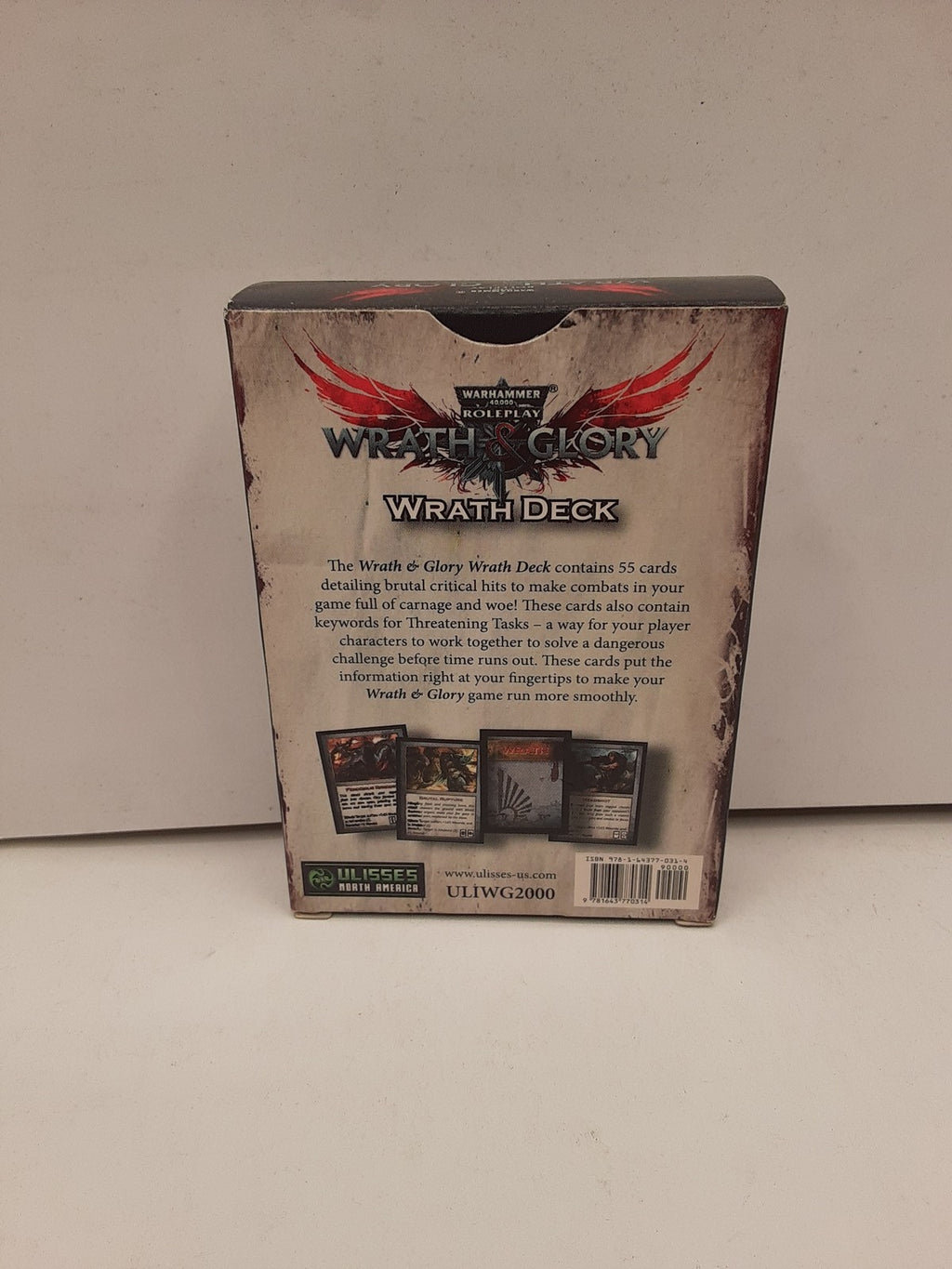 Warhammer 40k Wrath & Glory RPG: Wrath Deck