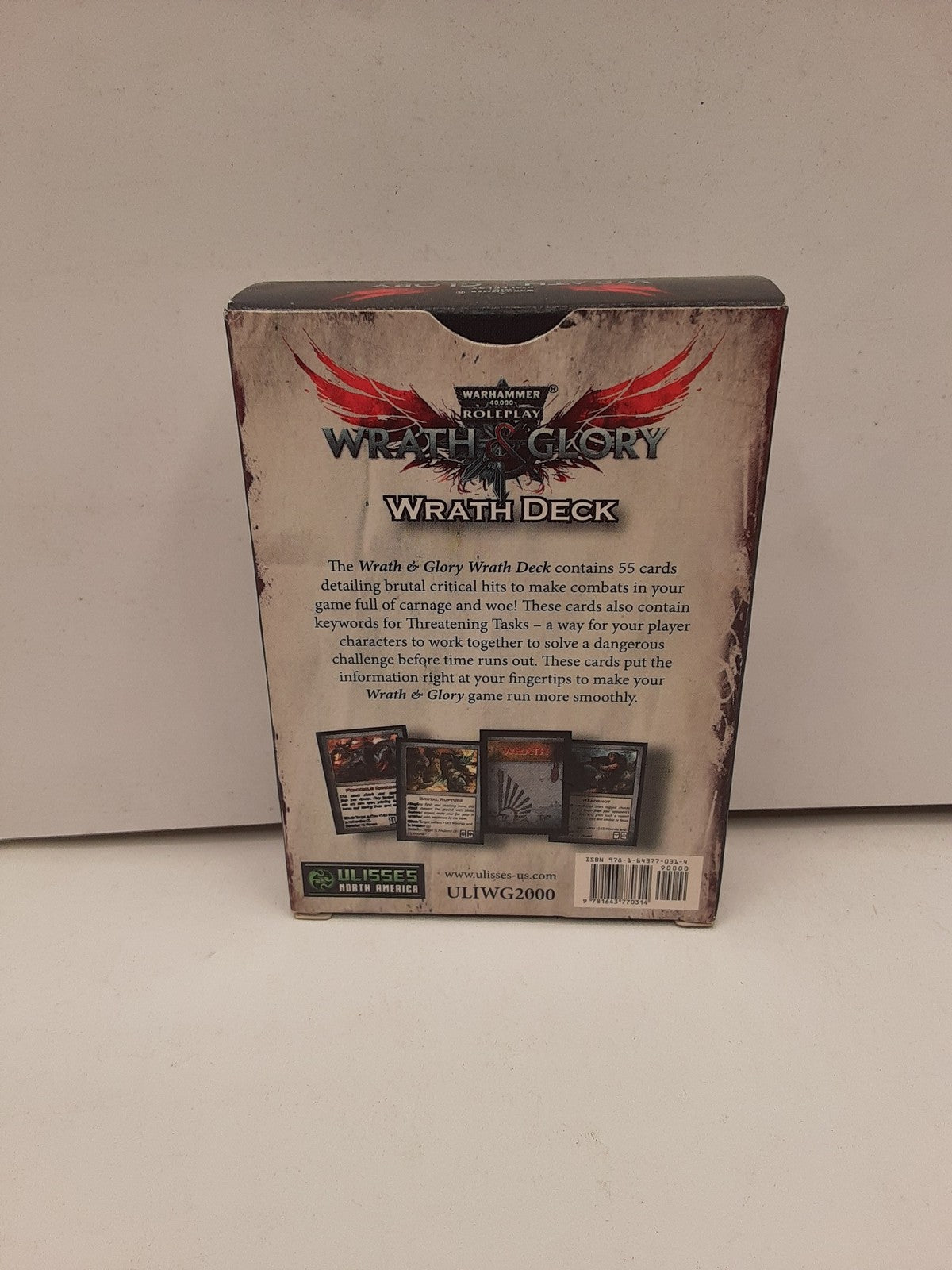 Warhammer 40k Wrath & Glory RPG: Wrath Deck