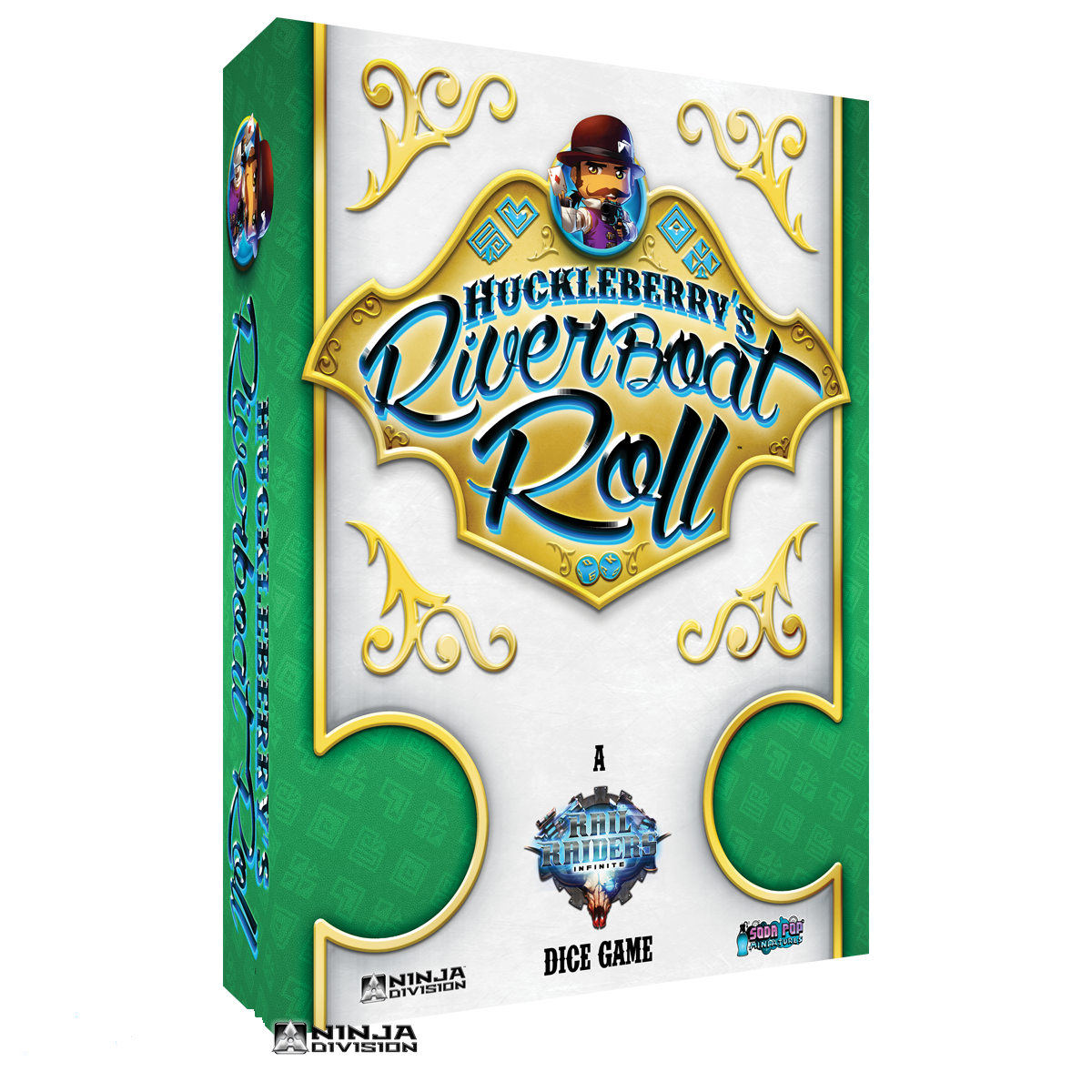Huckleberry's Riberboat Roll Dice Game NEW SEALED