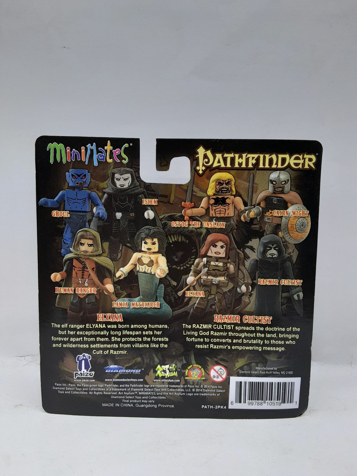 Pathfinder Minimates - Elyana & Razmir Cultist 2-Pack