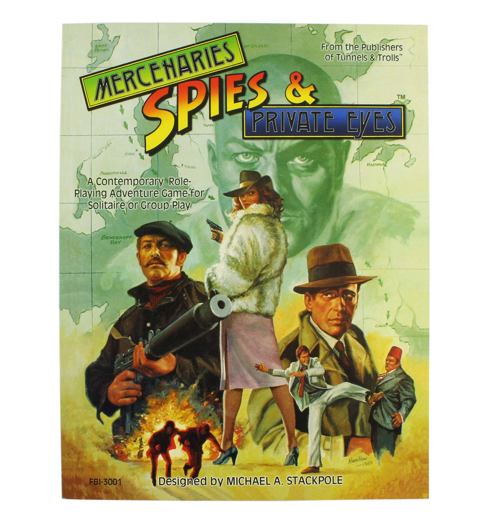 Mercenaries, Spies & Private Eyes Rulebook, Softcover