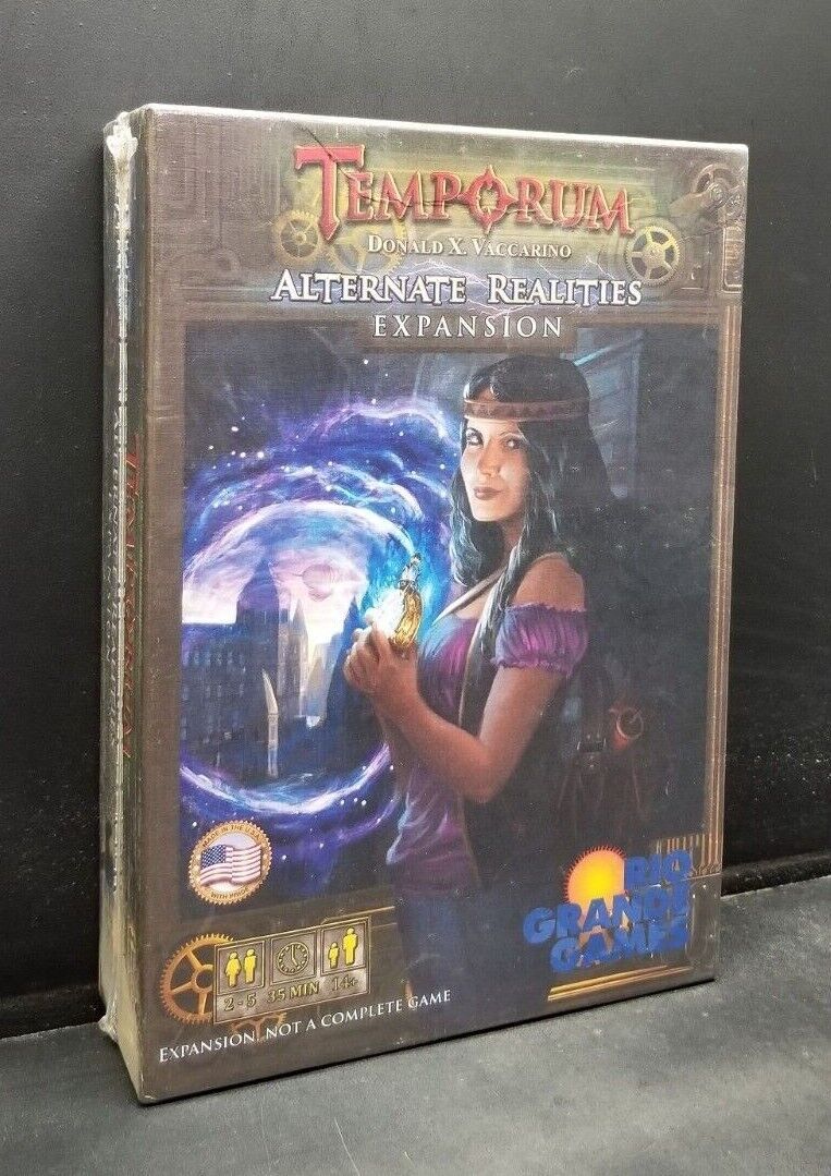 Temporum Alternate Realities Expansion Card Game Rio Grande NEW SEALED