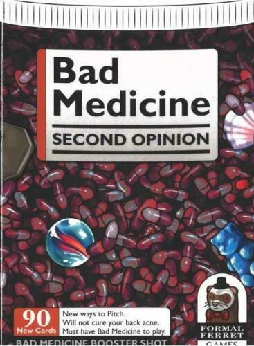 Bad Medicine Second Opinion Game Booster Shot 90 New Cards NEW SEALED