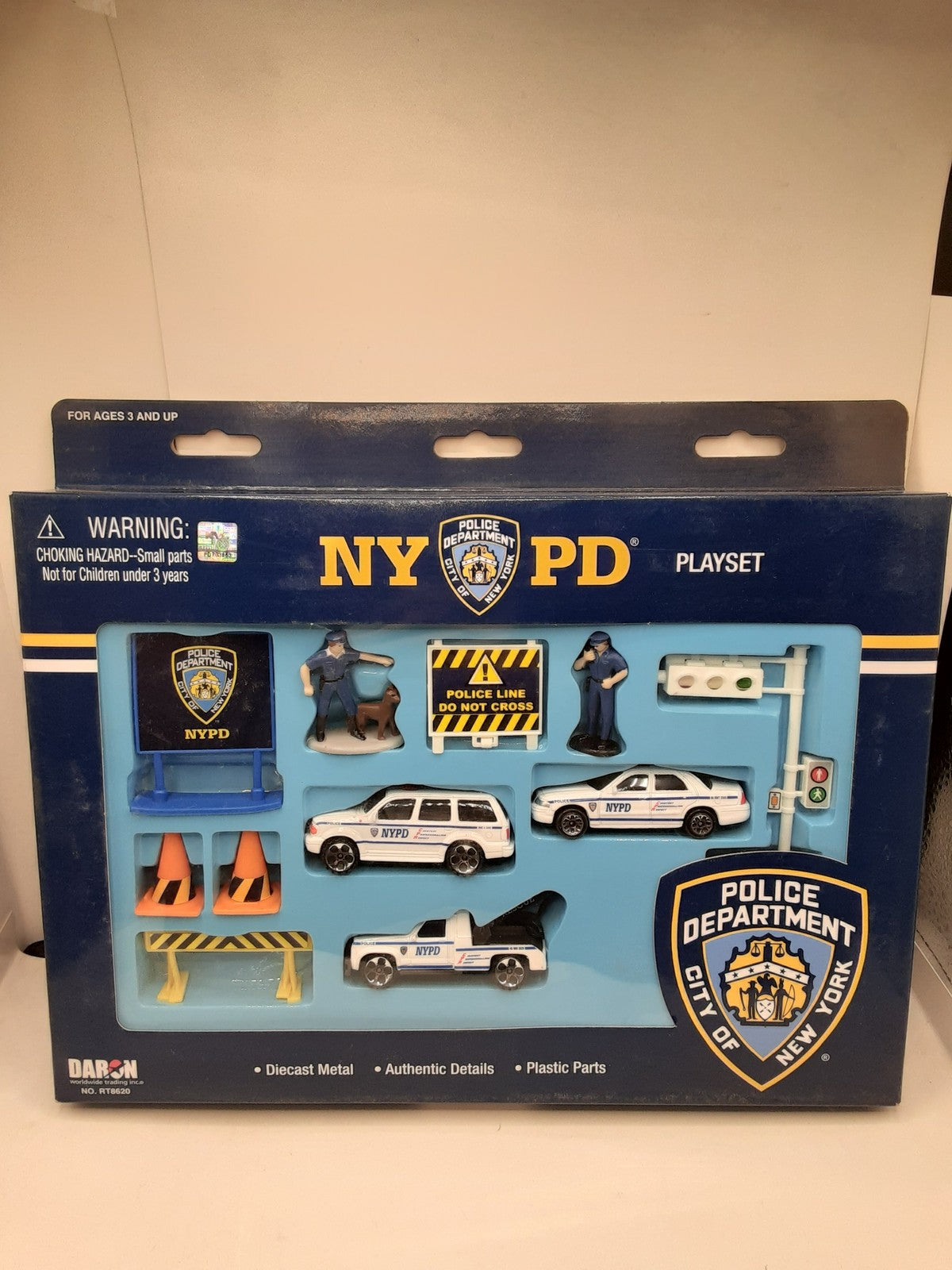 Daron New York Police Department Playset - 12 pieces