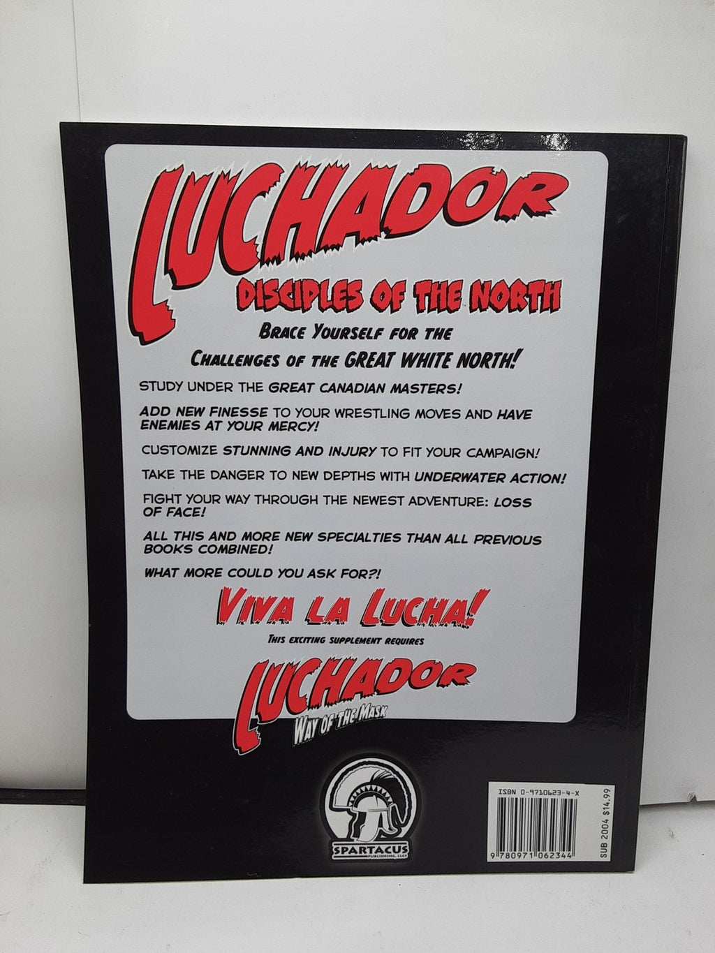 Luchador Disciples Of The North Spartacus Publishing