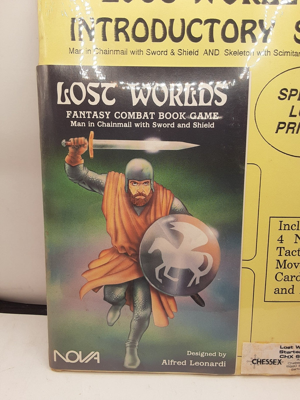 Lost Worlds Starter Pack - 2 Books Included - Sealed sold as is