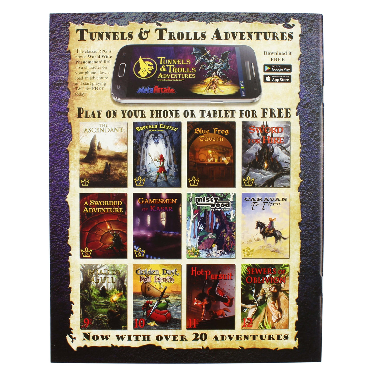 Tunnels & Trolls Adventures - Japan (Free RPG Day 2018), Solo Module