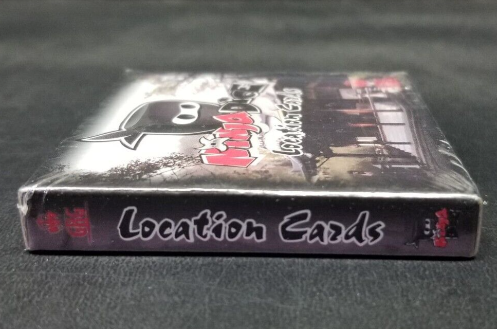 Ninja Dice Location Cards Expansion NEW SEALED