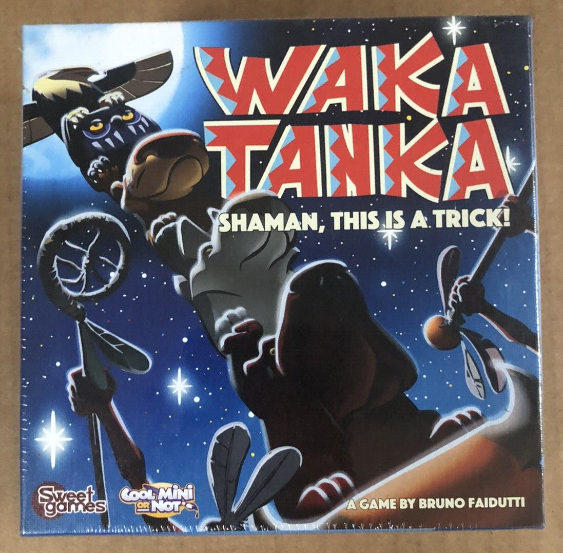 Waka Tanka Shaman, This is a Trick! Board Game CMON NEW SEALED