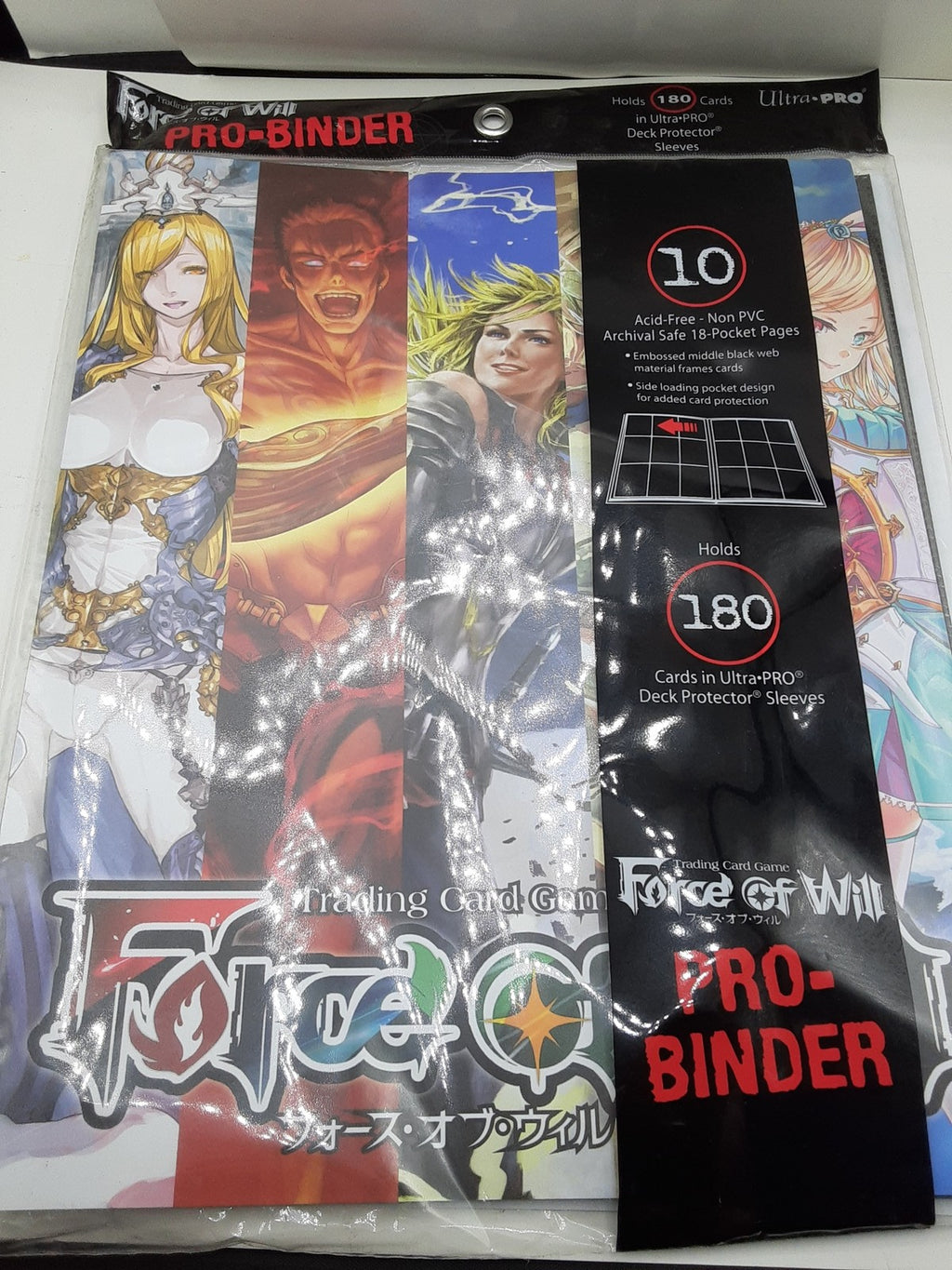 Ultra Pro Force Of Will Pro - Binder Holding 180 Cards