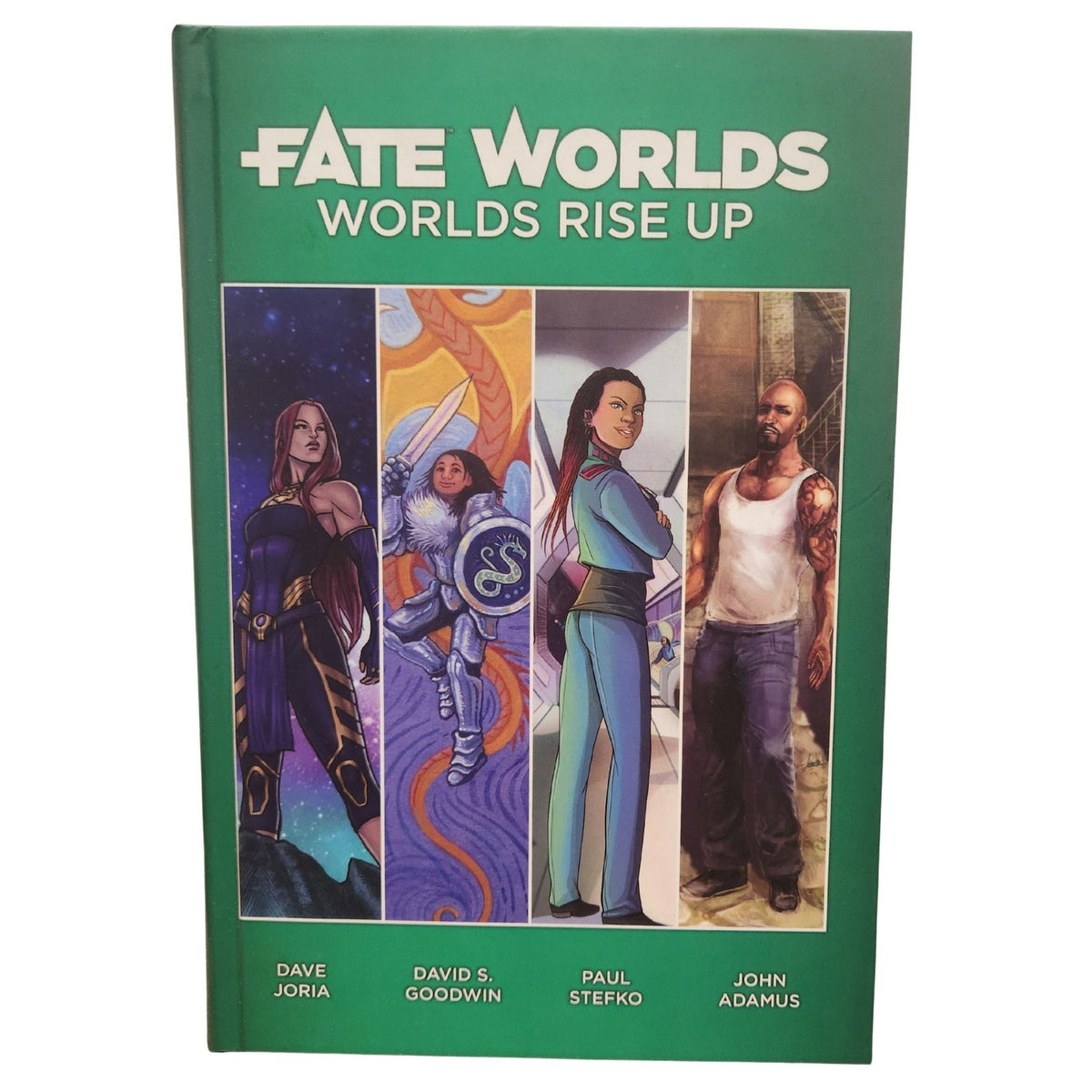 Fate Worlds: Worlds Rise Up RPG Expansion – Softcover Book for Fate Core