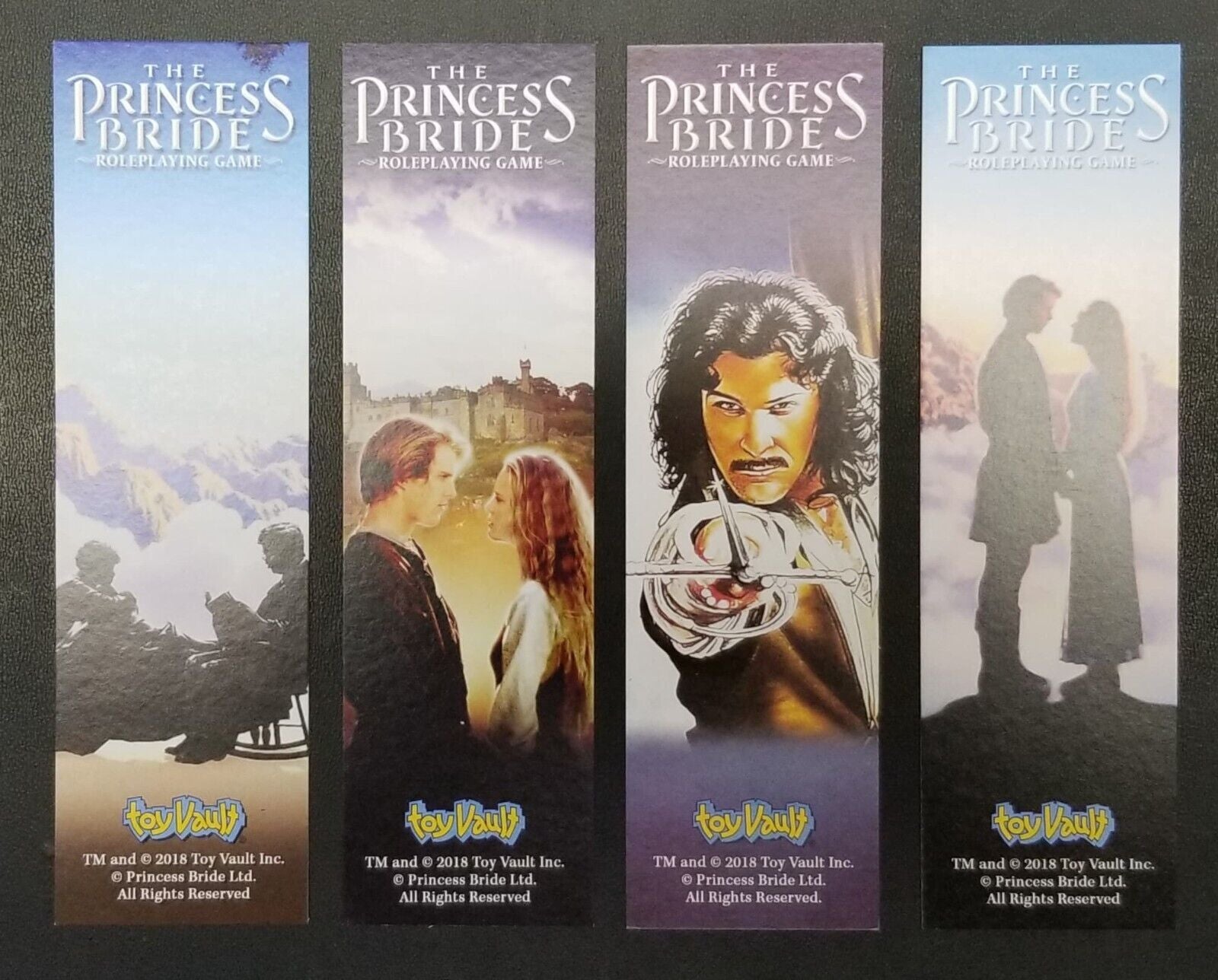 The Princess Bride Bookmark Set (4 Bookmarks) Toy Vault NEW