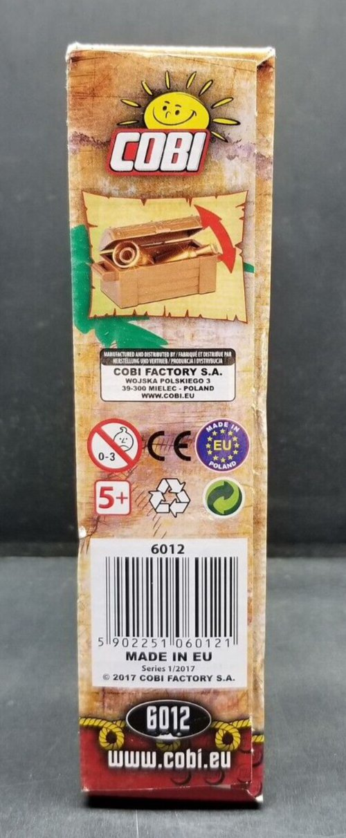 COBI Pirates Skull Island Building Block Set # 6012 NEW