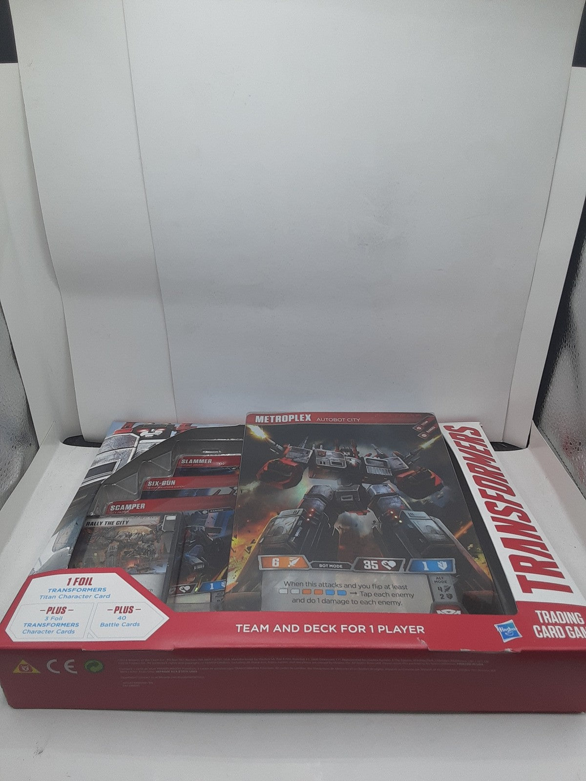 Hasbro Transformers Trading Card Game Team And Deck For 1 Player
