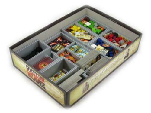 Folded Space: Russian Railroads Board Game Insert Organizer FS-RUS NEW