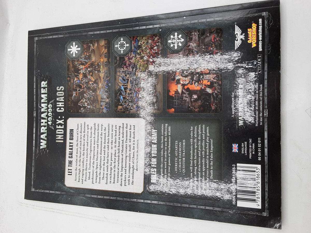 Games Workshop Warhammer 40,000 Index: Chaos