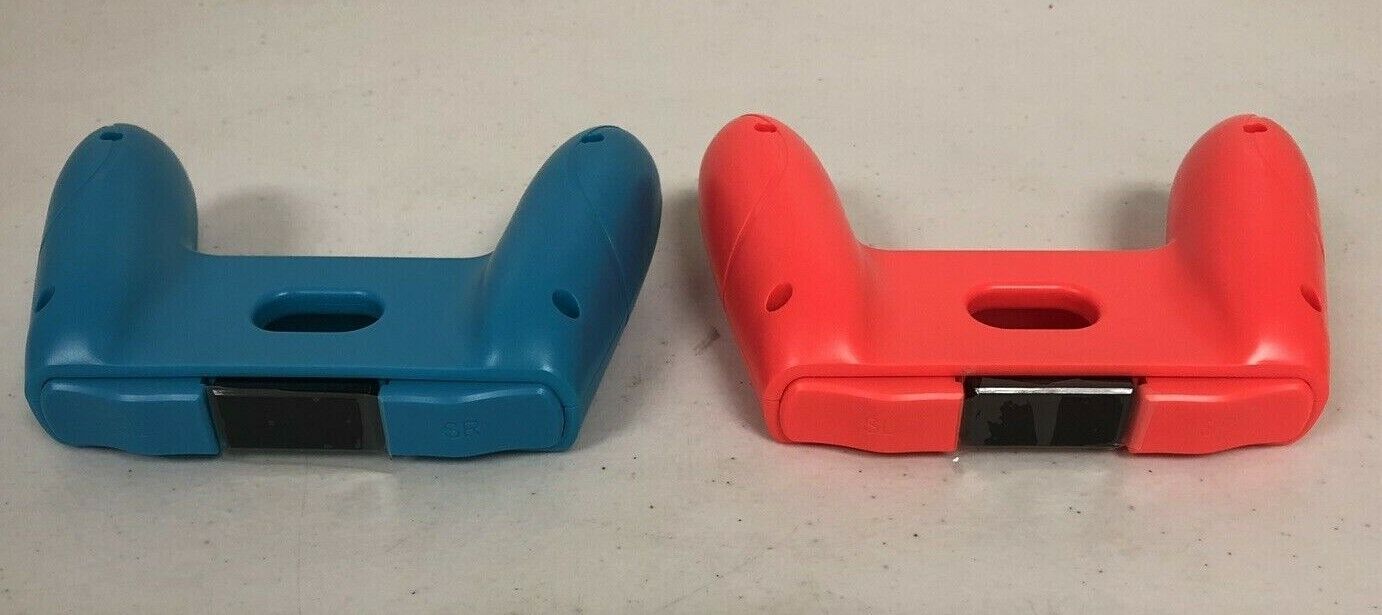 Controller Grip for Switch Joy-Con 2 Pack - Blue & Red (Ovio) NIB Free Shipping