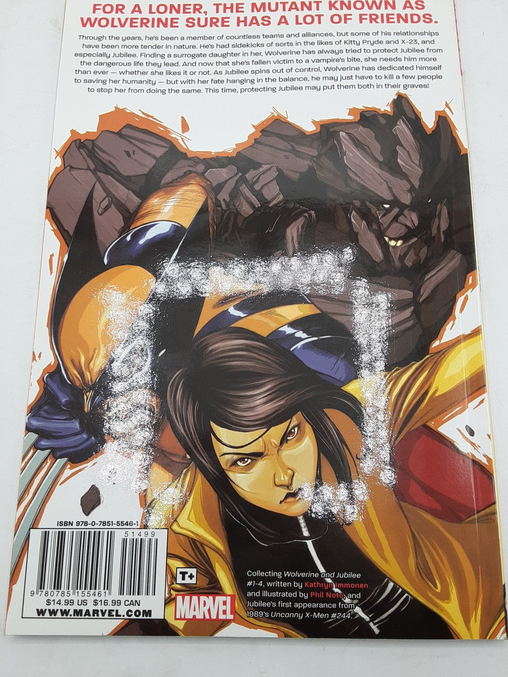 Marvel Wolverine and Jubille: Curse of the Mutants