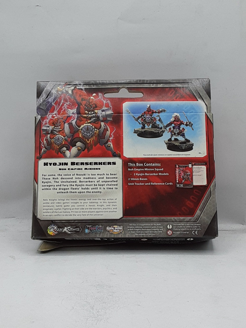 Cool Mini Or Not Relic Knights Kyojin Berserkers Noh Empire Minions