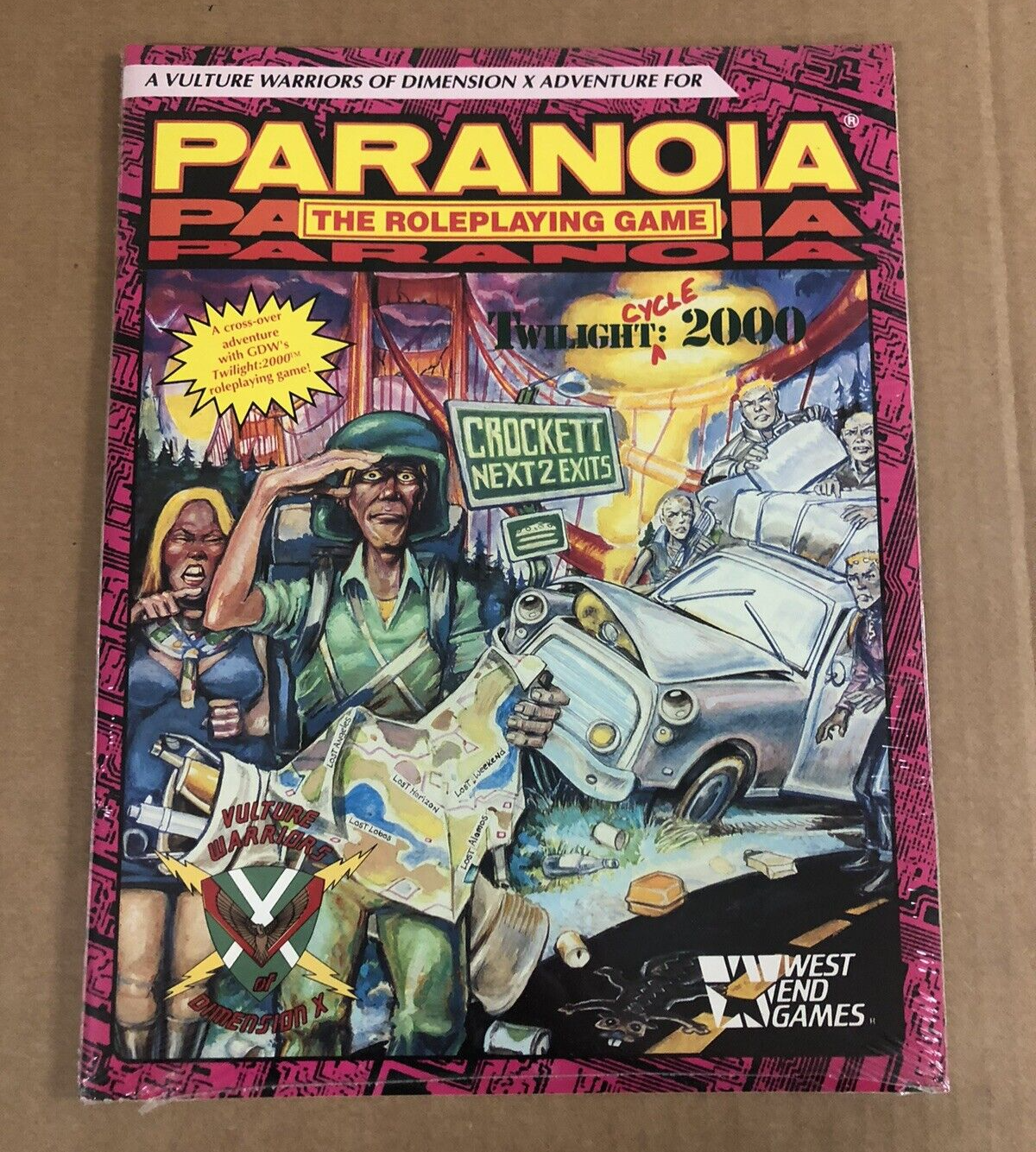 Paranoia The Roleplaying Game Twilight Cycle: 2000 West End Games NEW
