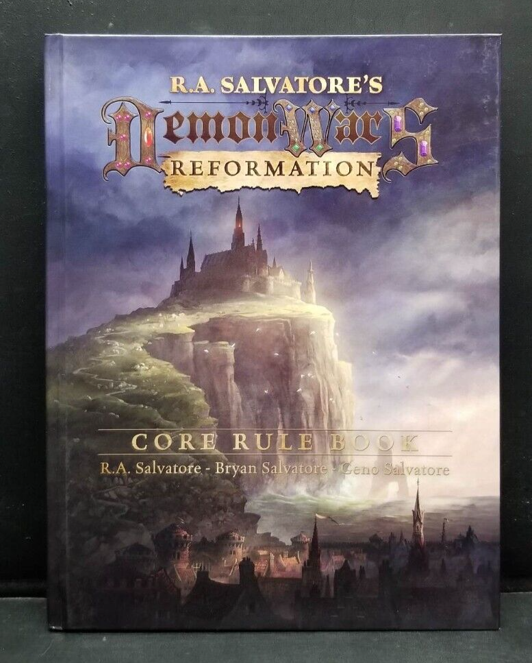 R.A. Salvatore's Demon Wars Reformation RPG Core Rule Book