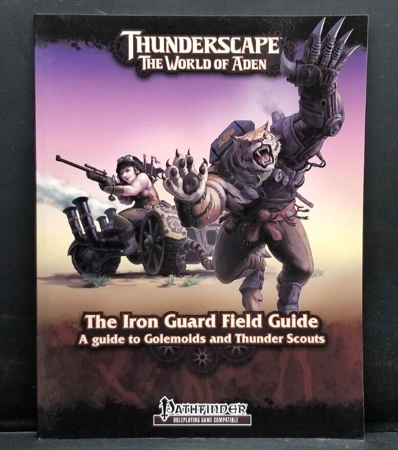 Thunderscape The World of Aden The Iron Guard Field Guide Pathfinder RPG