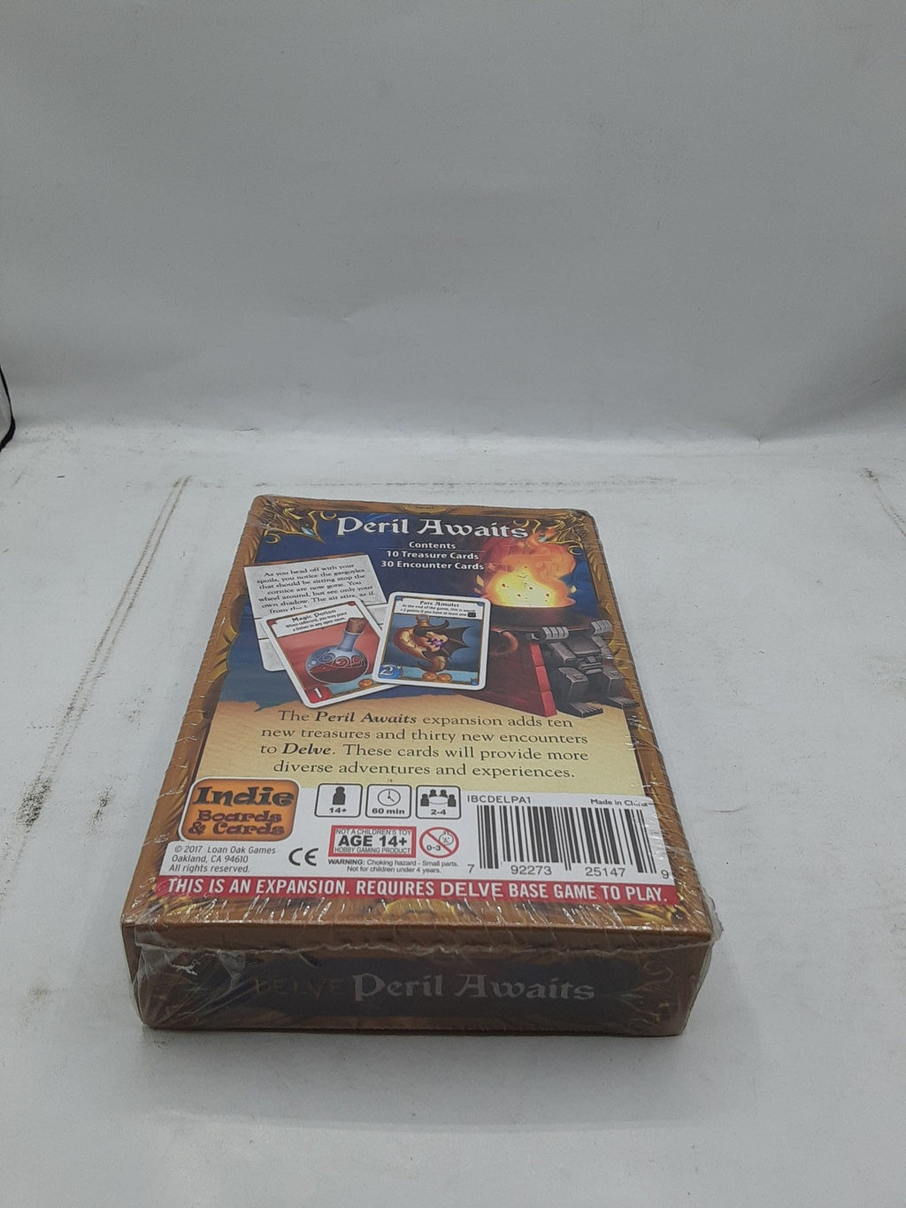Delve Peril Awaits Expansion Boards & Cards NEW