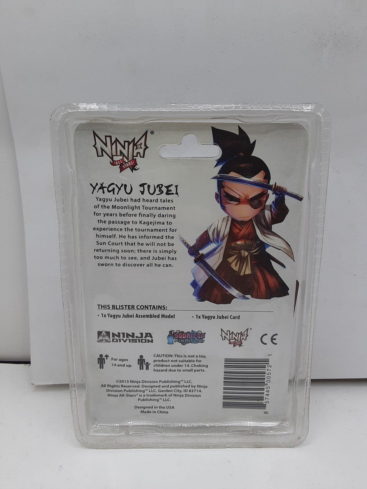 Ninja All Stars Yagyu Jubei Ninja Division Soda Pop Miniatures