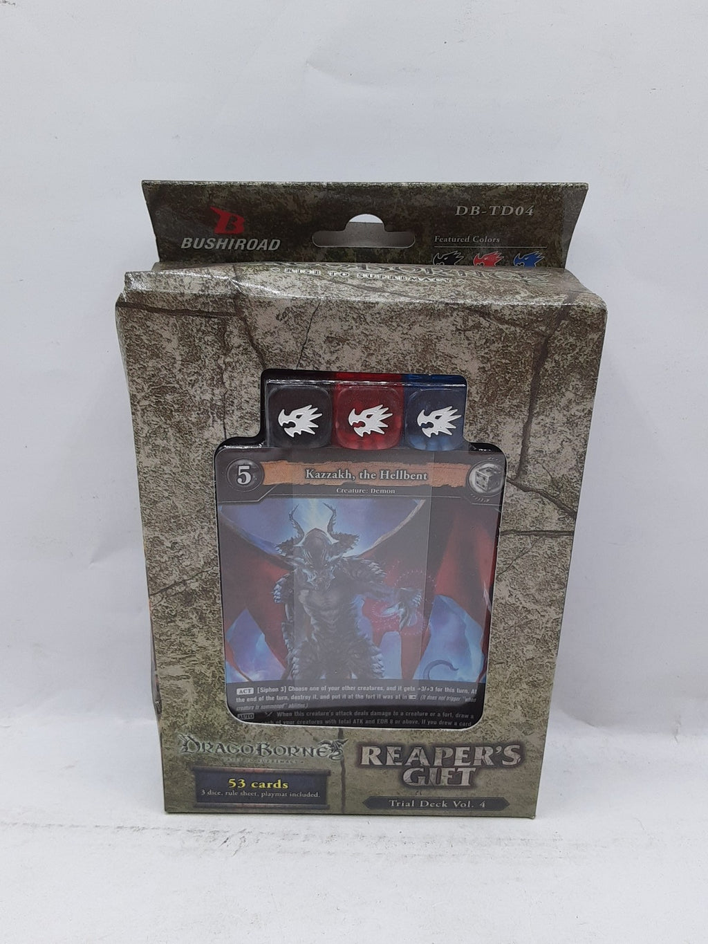 Bushiroad Dragoborne Reaper's Gift Trial Deck Vol. 4 53 Cards
