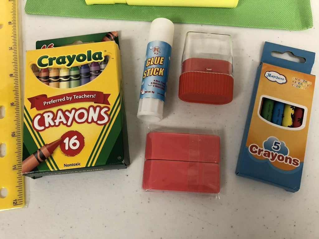 12-Piece School Supply Kit / Summer Camp / Homework - Lot of 2 Sets