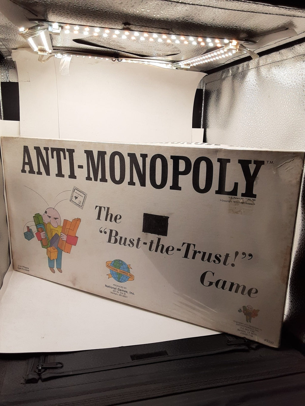 Anti-Monopoly The "Bust-The-Trust!" Game