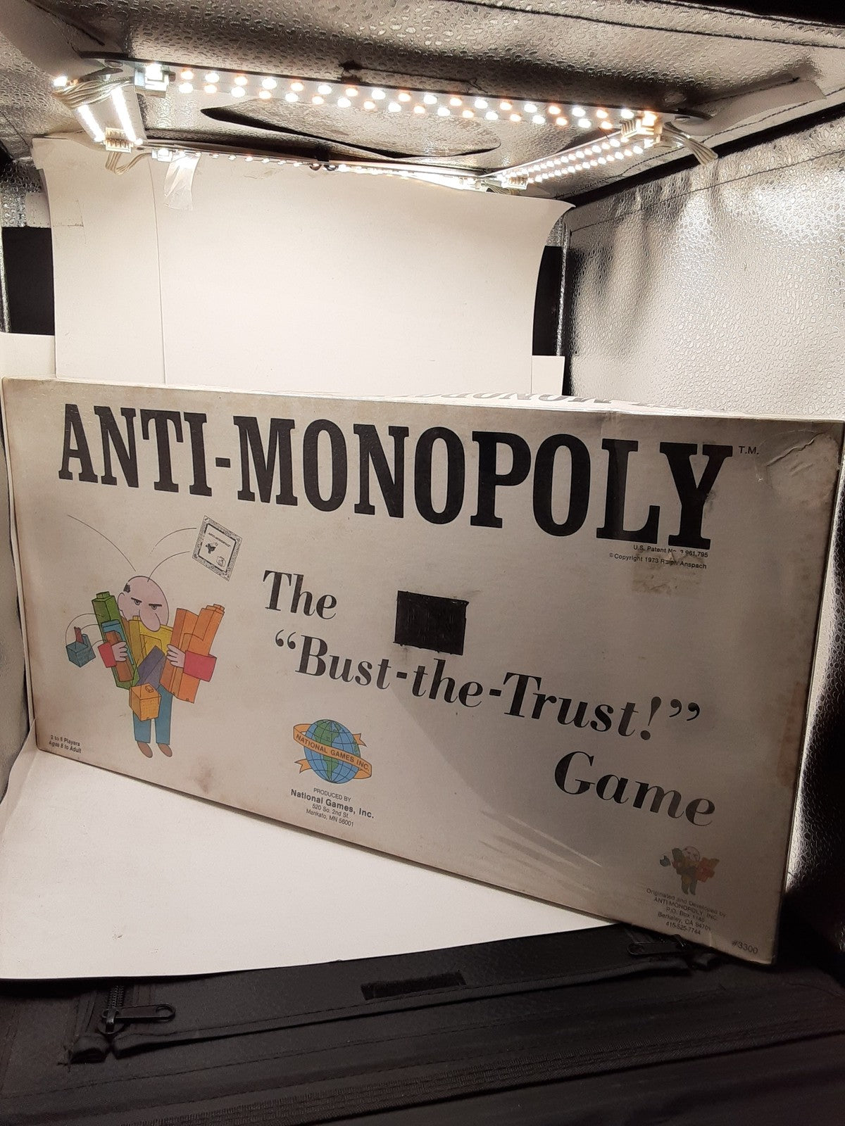 Anti-Monopoly The "Bust-The-Trust!" Game