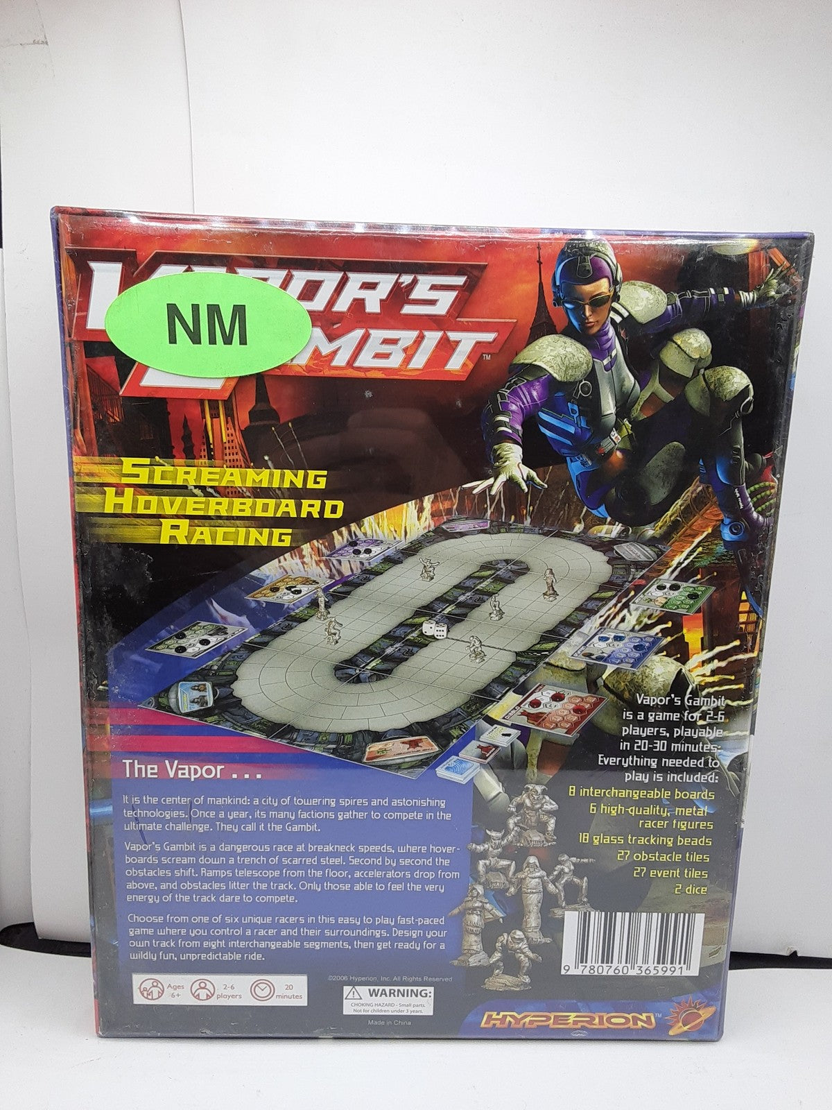Vapor's Gambit Screaming Hoverboard Racing Hyperion