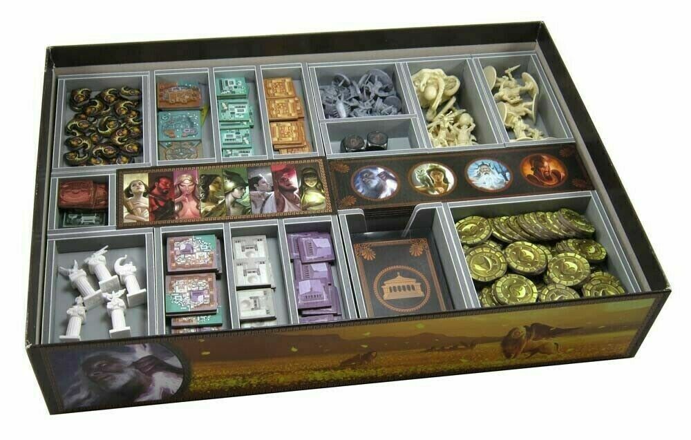 Folded Space: Cyclades & Expansions Board Game Insert Organizer FS-CYLAD NEW