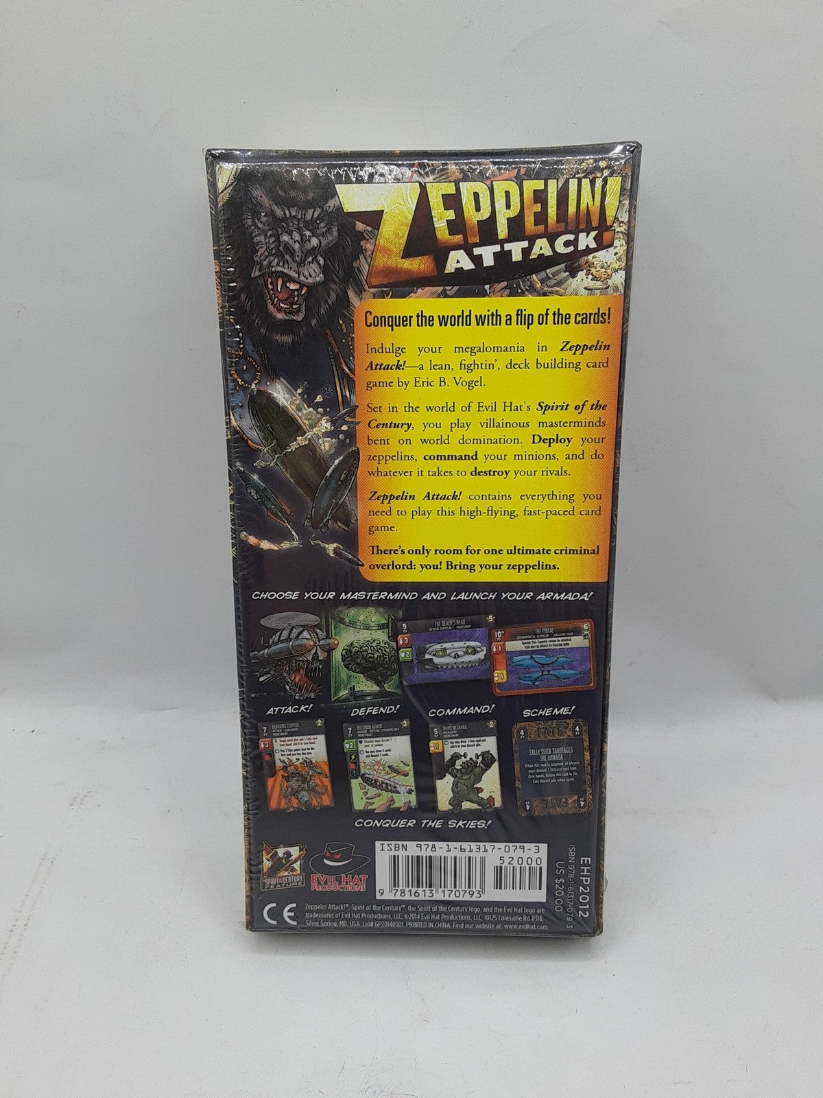 Zeppelin Attack ! (Deck Building Game) (NEW)