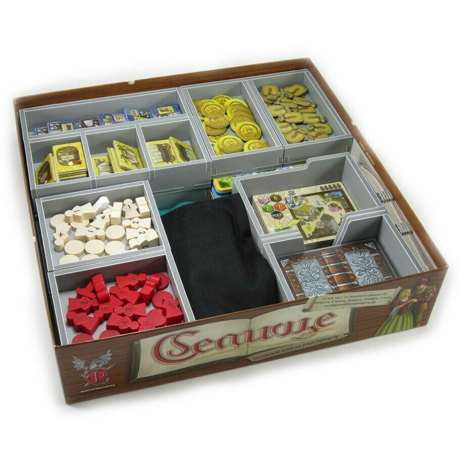 Folded Space: Village & Expansions Board Game Insert Organizer FS-VIL NEW