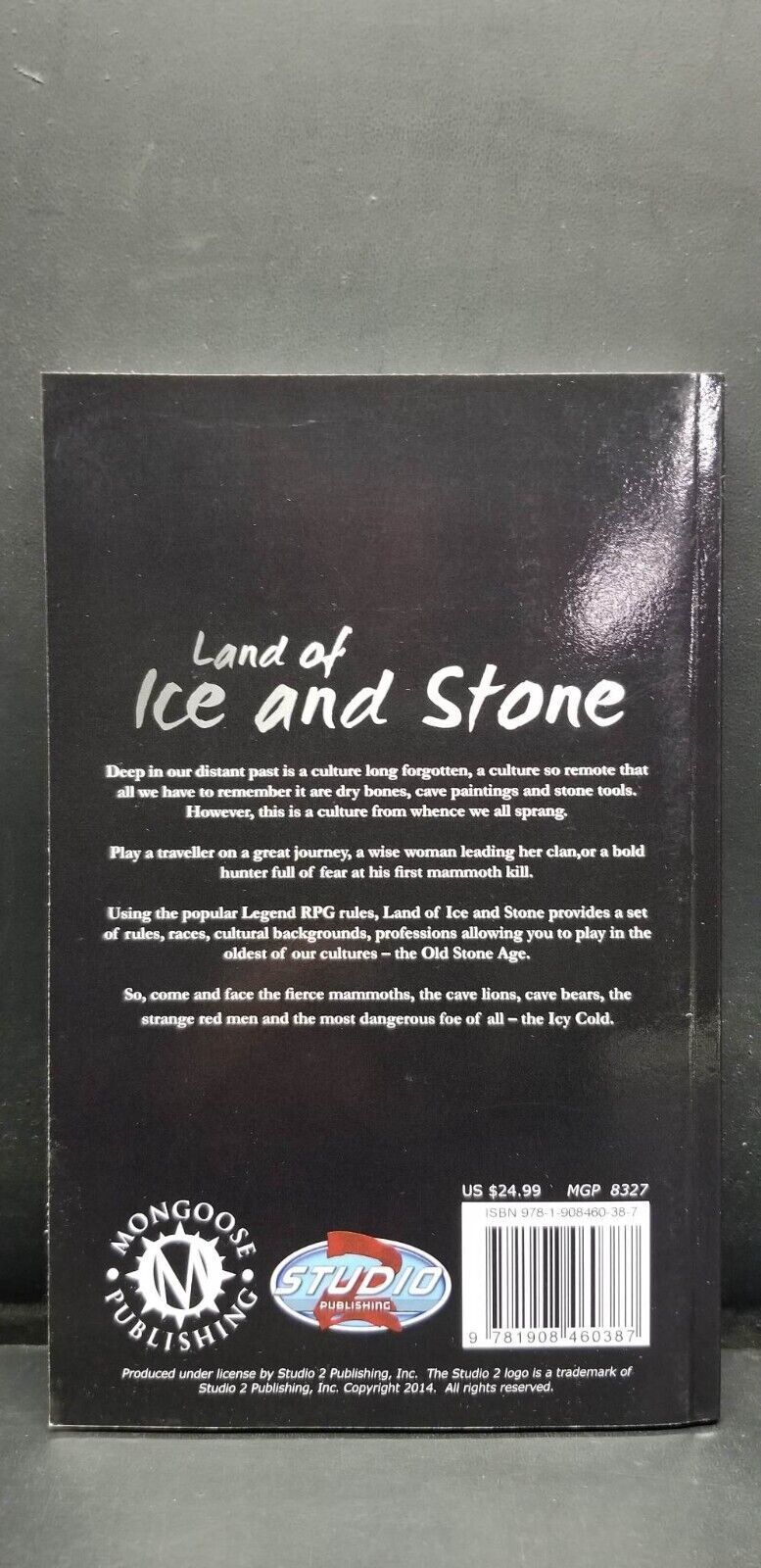 Land of Ice and Stone RPG Book (Legend, MGP8327)