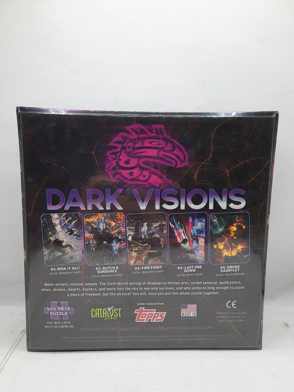 Shadowrun - Risk it All! Puzzle - 500 pcs