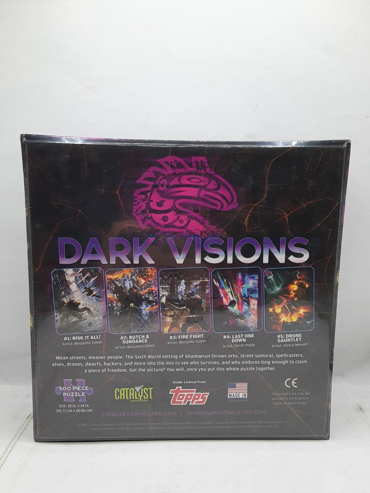 Shadowrun - Risk it All! Puzzle - 500 pcs