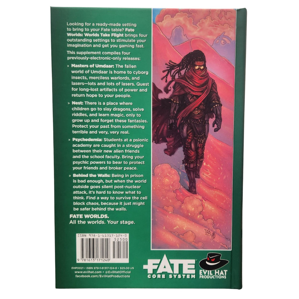 Fate Worlds: Worlds Rise Up RPG Expansion – Softcover Book for Fate Core