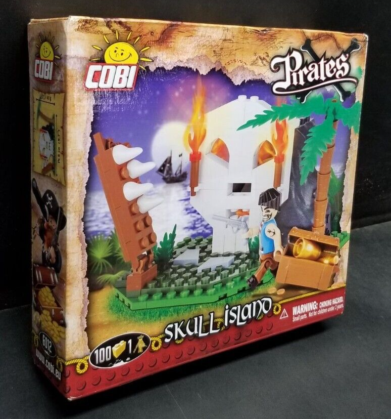 COBI Pirates Skull Island Building Block Set # 6012 NEW
