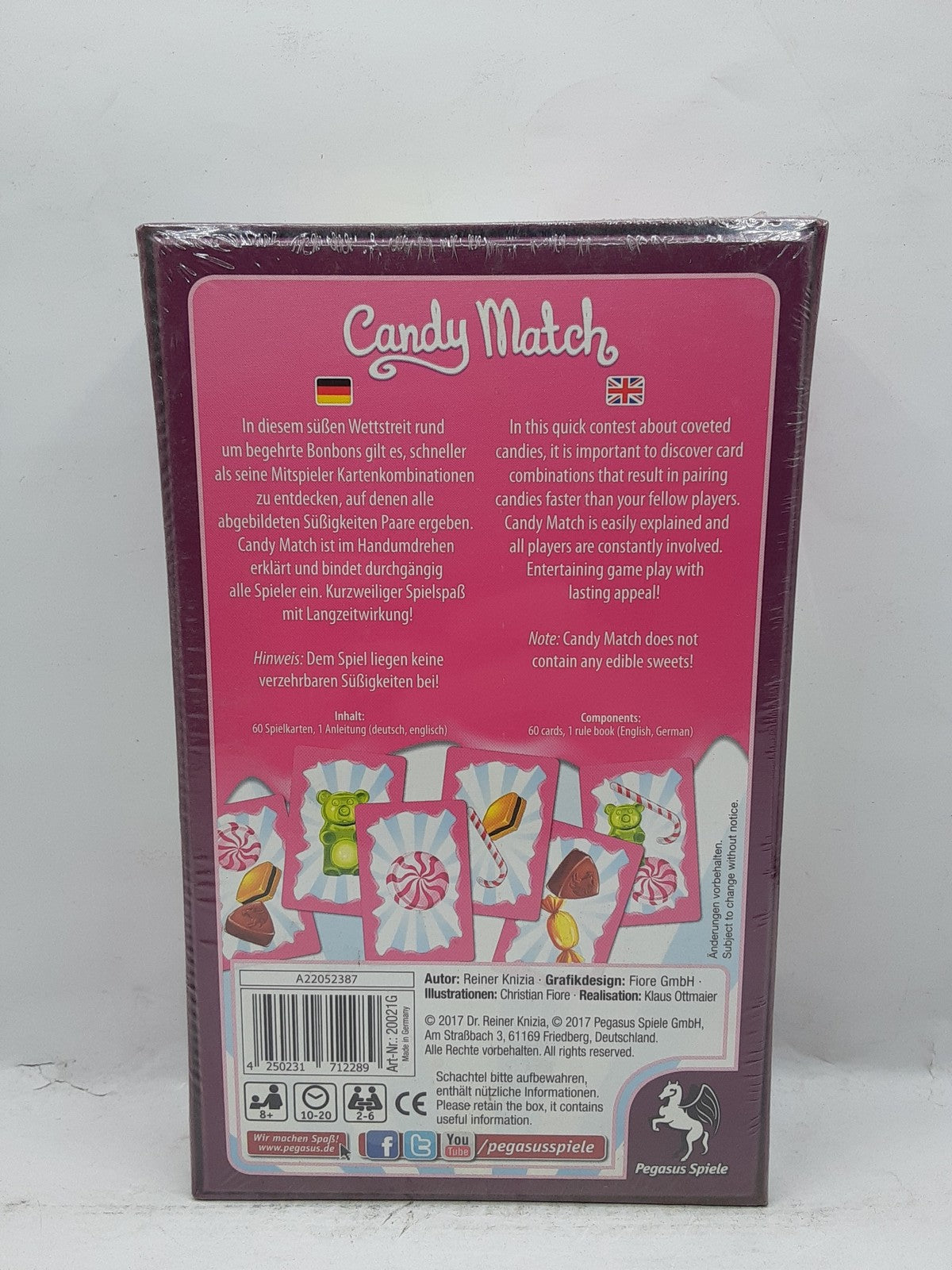 Pegasus Spiele - Candy Match Board Game