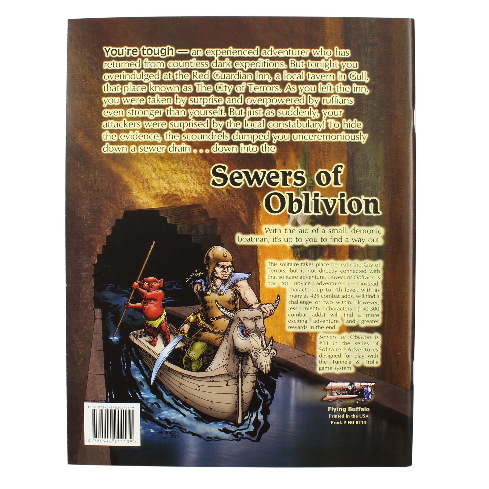 Tunnels & Trolls Solo Adventure 13: Deluxe Sewers of Oblivion