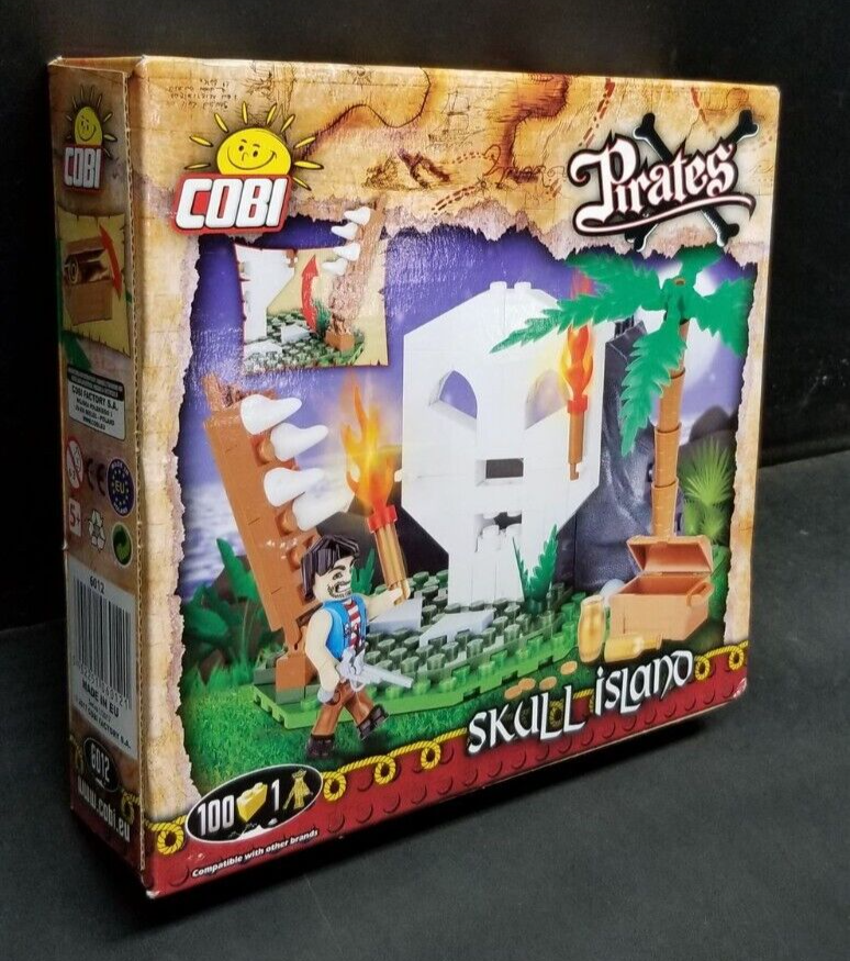 COBI Pirates Skull Island Building Block Set # 6012 NEW