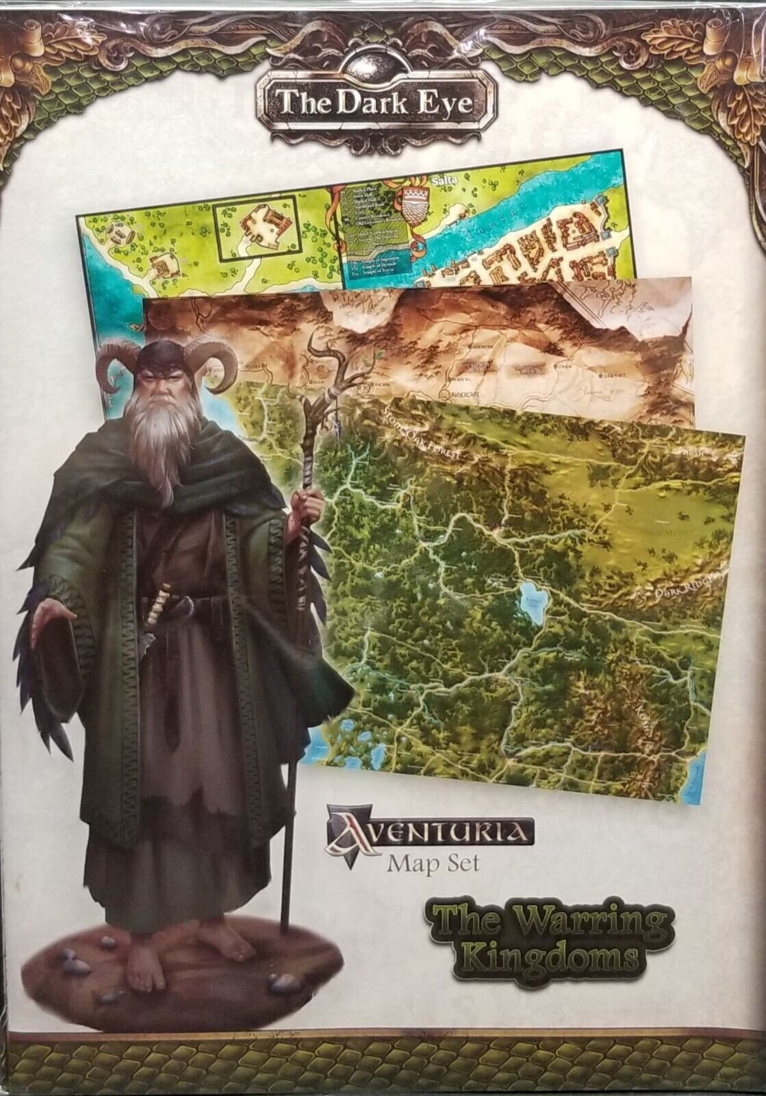 The Dark Eye The Warring Kingdoms Map Set NEW SEALED