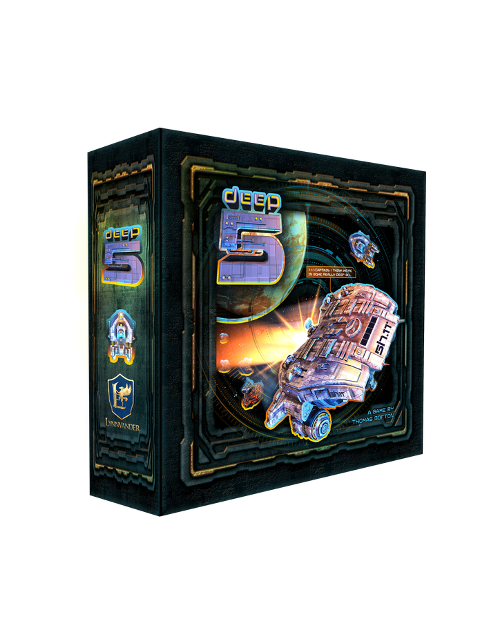 Deep 5 Board Game NEW SEALED