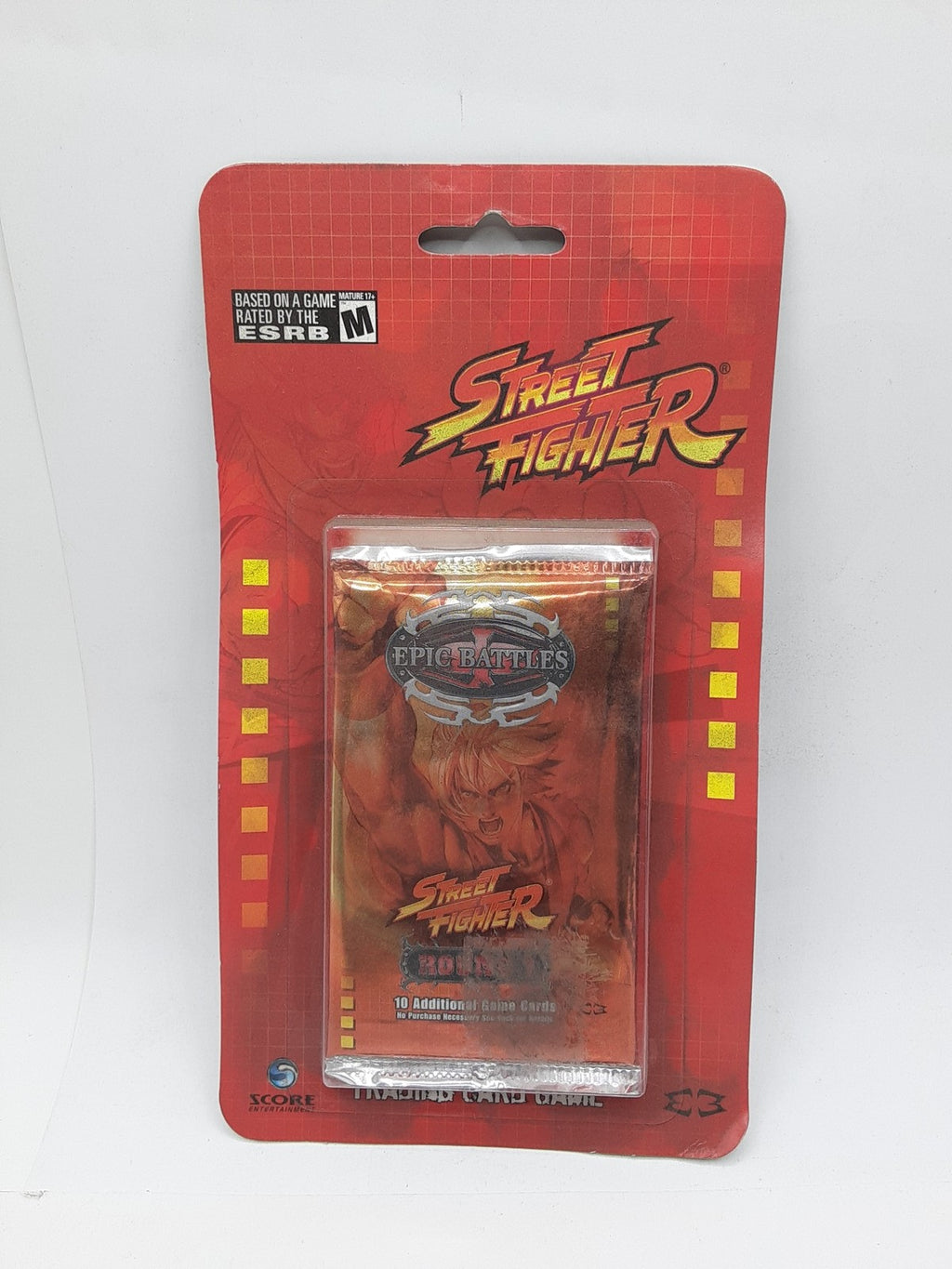 Score Entertainment Street Fighter Epic Battles Trading Card Game Booster Packs