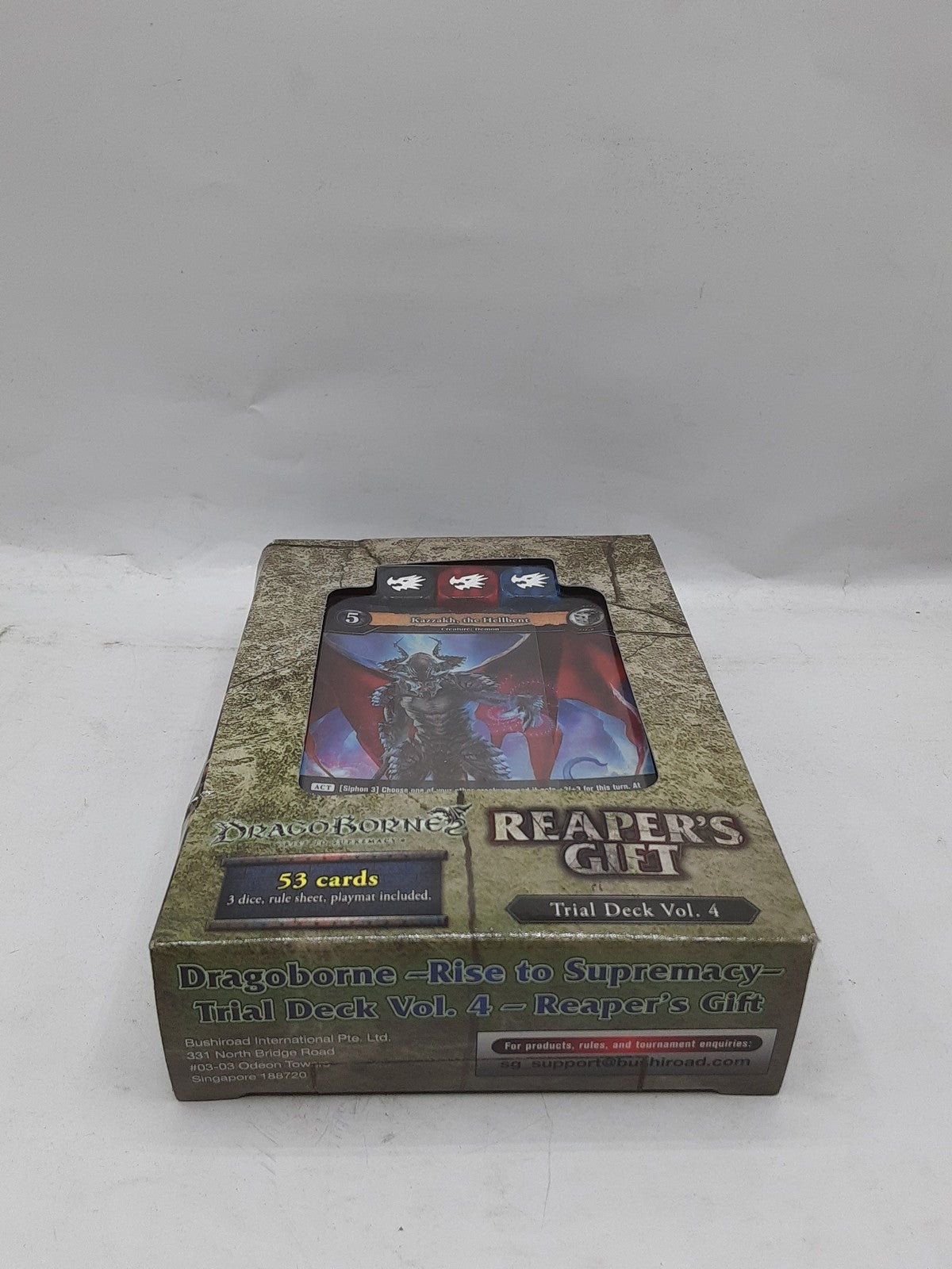 Bushiroad Dragoborne Reaper's Gift Trial Deck Vol. 4 53 Cards