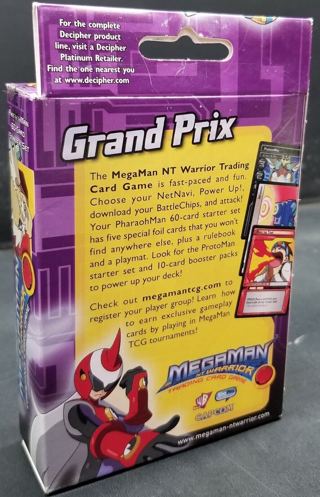 Mega Man TCG Grand Prix Pharaohman Starter Deck NEW